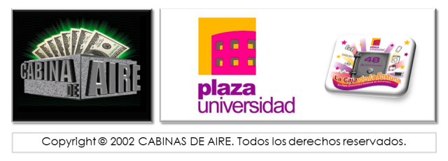 cabina de aire para concursos, cabina de la fortuna