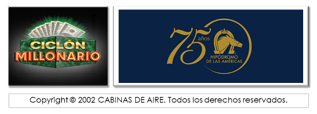 cabina de dinero, cabina de la fortuna, HIPODROMO DE LAS AMERICAS