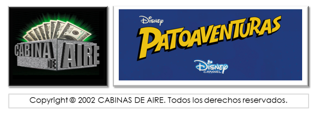 cabina de la suerte, cabina para rifas, DISNEY