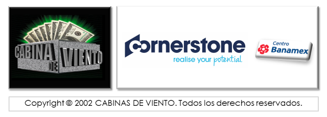 cabina de viento, cabina de la suerte, CORNESTONE