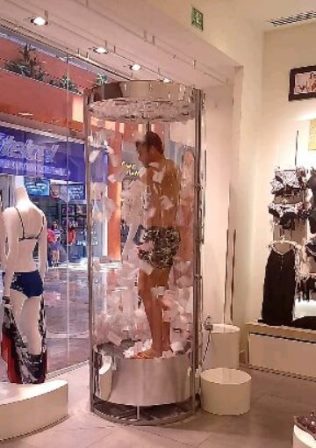 cabina para promociones, cabina de dinero, cabina para concursos, cabina de aire