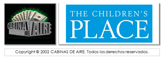 cabinas de aire, THE CHILDREN'S PLACE